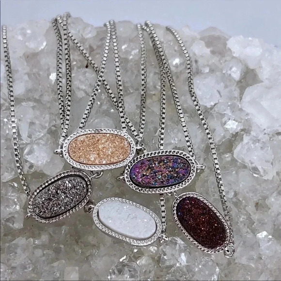 Wine Drusy Bolo Bracelet - Picture 6 of 7